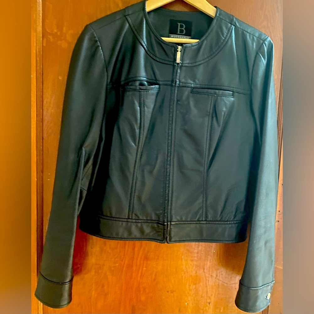 Bernardo genuine leather jacket